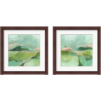 Framed Mint Valley 2 Piece Framed Art Print Set