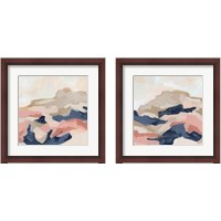 Framed 'Dappled Mesa 2 Piece Framed Art Print Set' border=