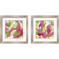 Framed 'Chromatic Topography 2 Piece Framed Art Print Set' border=