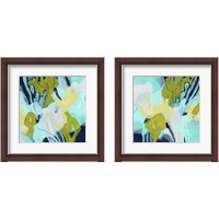 Framed 'Pistil  2 Piece Framed Art Print Set' border=