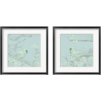 Framed 'Backyard Bird Sketch 2 Piece Framed Art Print Set' border=