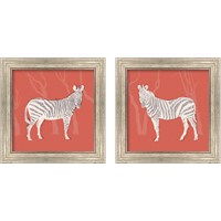 Framed Plains Zebra 2 Piece Framed Art Print Set