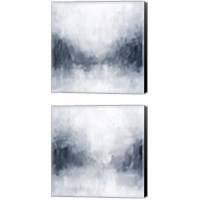 Framed 'Polar Mist 2 Piece Canvas Print Set' border=