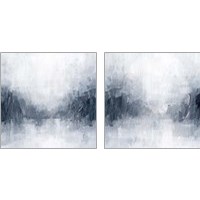 Framed 'Polar Mist 2 Piece Art Print Set' border=