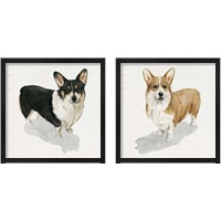 Framed Pup for the Queen 2 Piece Framed Art Print Set
