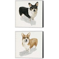 Framed Pup for the Queen 2 Piece Canvas Print Set