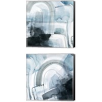 Framed 'Storm Arches 2 Piece Canvas Print Set' border=