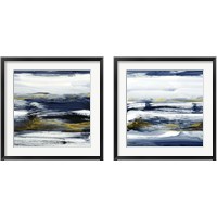 Framed 'Ocean Winds 2 Piece Framed Art Print Set' border=