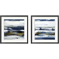 Framed 'Ocean Winds 2 Piece Framed Art Print Set' border=