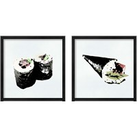 Framed Sushi Style 2 Piece Framed Art Print Set