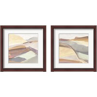 Framed 'Canyon Rim 2 Piece Framed Art Print Set' border=