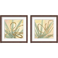 Framed 'Desert Glow 2 Piece Framed Art Print Set' border=