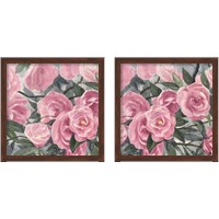 Framed Watercolor Roses 2 Piece Framed Art Print Set