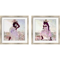 Framed Her Colorful Dance 2 Piece Framed Art Print Set