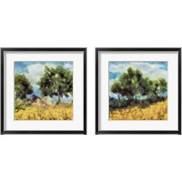 Framed Mellow Yellow Landscape 2 Piece Framed Art Print Set