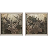 Framed Gothic Forest Animal 2 Piece Framed Art Print Set