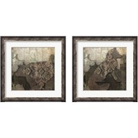 Framed 'Gothic Forest Animal 2 Piece Framed Art Print Set' border=