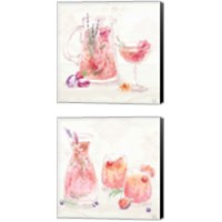 Framed 'Classy Cocktails 2 Piece Canvas Print Set' border=