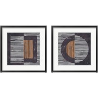 Framed 'Primitive Gray 2 Piece Framed Art Print Set' border=