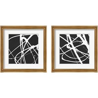Framed 'Tumbling Down 2 Piece Framed Art Print Set' border=