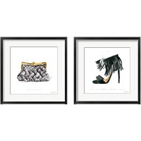 Framed Glitz and Glam 2 Piece Framed Art Print Set