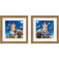 Framed 'Bath 2 Piece Framed Art Print Set' border=