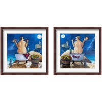 Framed Bath 2 Piece Framed Art Print Set