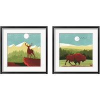Framed 'Great Outdoors 2 Piece Framed Art Print Set' border=