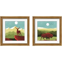 Framed 'Great Outdoors 2 Piece Framed Art Print Set' border=