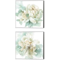 Framed 'Poetic Blooming 2 Piece Canvas Print Set' border=