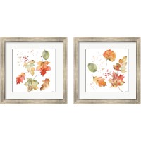 Framed Falling Leaves 2 Piece Framed Art Print Set