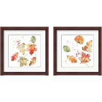 Framed Falling Leaves 2 Piece Framed Art Print Set