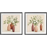 Framed Natural Bouquet 2 Piece Framed Art Print Set