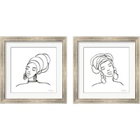 Framed 'Muse  2 Piece Framed Art Print Set' border=