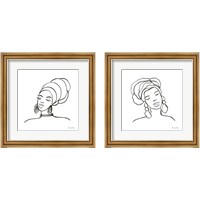 Framed 'Muse  2 Piece Framed Art Print Set' border=