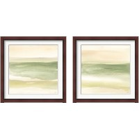 Framed Green Water 2 Piece Framed Art Print Set