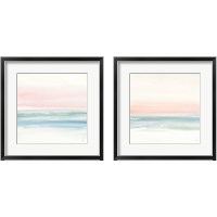 Framed Pink Fog 2 Piece Framed Art Print Set