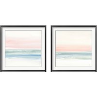 Framed Pink Fog 2 Piece Framed Art Print Set