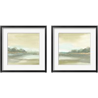 Framed Gold Earth 2 Piece Framed Art Print Set