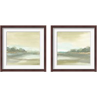 Framed Gold Earth 2 Piece Framed Art Print Set