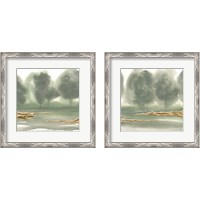 Framed Gold Earth 2 Piece Framed Art Print Set