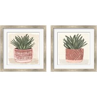 Framed 'Agave  2 Piece Framed Art Print Set' border=