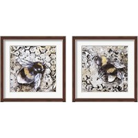Framed Worker Bees 2 Piece Framed Art Print Set