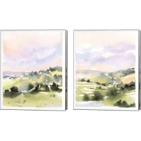 Framed 'Spring Hills 2 Piece Canvas Print Set' border=