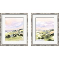 Framed 'Spring Hills 2 Piece Framed Art Print Set' border=