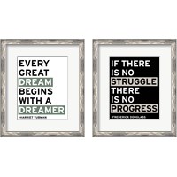 Framed Motivation  2 Piece Framed Art Print Set