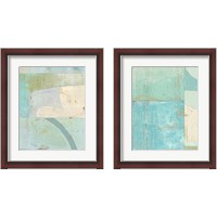 Framed Coastal Blues 2 Piece Framed Art Print Set