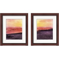 Framed 'Beachland  2 Piece Framed Art Print Set' border=