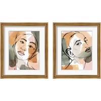 Framed 'Earthly Angels 2 Piece Framed Art Print Set' border=
