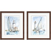 Framed Sailing into the Harbor 2 Piece Framed Art Print Set